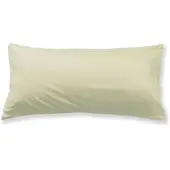 Doris Meyer Uni Interlock Jersey Bettwäsche Kissenbezug einzeln 40x80 cm | reseda - grün