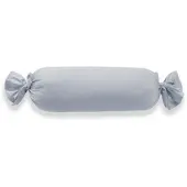 Doris Meyer Uni Interlock Jersey Bettwäsche Kissenbezug einzeln 15x40 cm | silber - grau