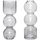 Hubsch Circle Vaces Grey (2er Set) | 660904