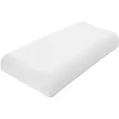 TRAUMSCHLAF Universal Bezug für Nackenstützkissen S-M, Höhe 7-10 cm | weiss - weiß