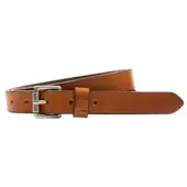 Camel active Ledergürtel mit glatter Oberfläche in Mandel | Gr.: 100