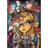 Magnolia Puzzle Alice - 1000 Teile Kunstwerk Jigsaw