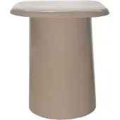 Vente-unique Beistelltisch Lonira Taupe 40 cm