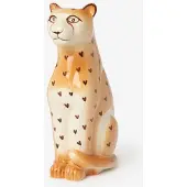 Sissy-Boy Vase Leopard - Gelb