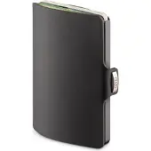 Audi collection Audi I-Clip Slim Wallet Geldbörse schwarz, 8,8x6,5x1,6 cm, 10 Kartenfächer, Geldscheinklammer