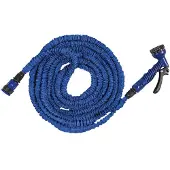 Bradas Flexibler Gartenschlauch-Set TRICK HOSE 7–22 m – blau