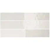 Equipe Artisan Wandfliese white 6,5x20 cm glanz ARTISAN24464
