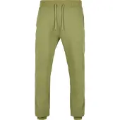 Urban Classics bequeme Herren Jeans Kordelzug Taschen 300 g/m² Grün