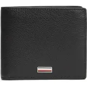 Tommy Hilfiger Geldbörse "TH CENTRAL CC FLAP AND COIN" Unisex Portmonnaie, Geldbeutel mit Kontraststreifen innen