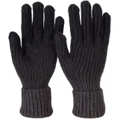 StyleBREAKER Strickhandschuhe "Strickhandschuhe Farbverlauf Muster" 2 Stk.