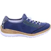 Rieker Damen Sneaker 22398-37, 22398-38, 22398-42 RIE-N42T0 jeans/blau/marine 42