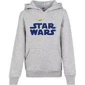 Mister tee Star Wars Blue Logo Kapuzenpullover
