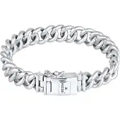KUZZOI Armband 925 Sterling Silber in Silber | Gr.: 23 cm