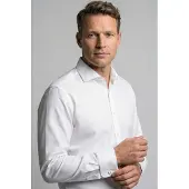 Olymp Level 5 Five Body Fit Hemd Off-White