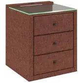 Premium Living Nachtkästchen Universal Rot