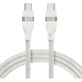 Anker - USB-Kabel - 24 pin USB-C (M) zu 24 pin USB-C (M) - 91 cm - geflochtenes Kabel, Fast Power Charging (240W) - weiß