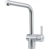 Franke Atlas Neo, Ziehen, Edelstahl, Hebelgriffe, Einzelbild, Typ L, Keramik