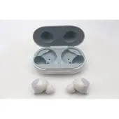 Samsung Galaxy Buds, Bluetooth Headset weiß mit kompakter, wiederaufladbarer, kabelloser Ladebox