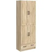 Syfax Schrankset 2 pcs Sonoma-Eiche Holzwerkstoff