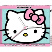 Hello Kitty Mdf-wanduhr Rosa Rosa One Size