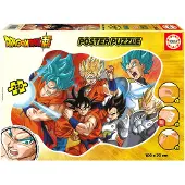 Educa Dragon Ball Posterpuzzle 250 Stücke Mehrfarbig Mehrfarbig One Size