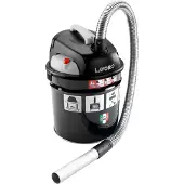 Lavor Ashley 900, Schwarz, Stahl, Flexibel, Kunststoff, Trocken, Air-Clean