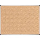 Legamaster Korktafel UNITE, waagerechte oder senkrechte Anbringung, B 1200 x T 12,6 x H 900 mm, Naturkork, braun