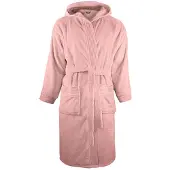 The One Towelling - Morgenmantel für Herren/Damen Unisex, mit Kapuze (Lachs)