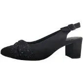 Jana Slingpumps Schwarz in Gr. 36
