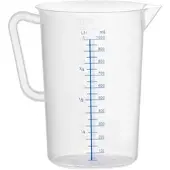 Hendi 60x Messbecher,Polyproylen,1L,⌀110x(H)170mm