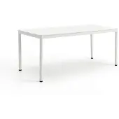 KAWOLA Gartentisch LONGA Outdoor Keramik hellgrau Gestell Aluminium 180x90 cm