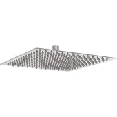 vidaXL Regenbrause Edelstahl 304 25x25 cm Quadrat
