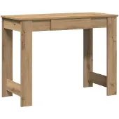 vidaXL Schreibtisch Artisan-Eiche 100x45x75 cm Holzwerkstoff