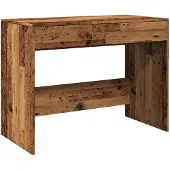 vidaXL Schreibtisch Altholz-Optik 101x50x76,5 cm Holzwerkstoff