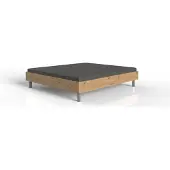 Freiraum Bettgestell "Easy Beds" in Artisan-Eiche. Abmessungen (BxHxT) 189x38x210 cm