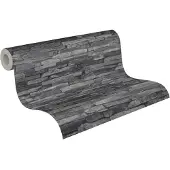 Living Walls Tapete Urban Stone in Grau | Gr.: onesize