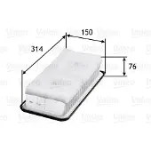 Valeo Luftfilter 585300