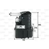 Valeo Kraftstofffilter 587542
