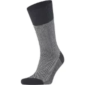 Falke Airport Herringstripe Socke Schwarz