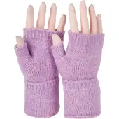 StyleBREAKER Strickhandschuhe "Fingerlose Strickhandschuhe Einfarbig" 1 Stk.
