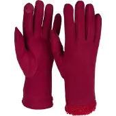 StyleBREAKER Fleecehandschuhe "Touchscreen Handschuhe Teddyfell" 1 Stk.
