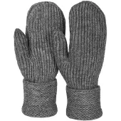 StyleBREAKER Fäustlinge "Strick Fäustlinge mit gemustertem Bund" 1 Stk.
