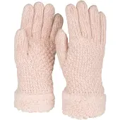 StyleBREAKER Strickhandschuhe "Strickhandschuhe mit Perlmuster und Fleece" 1 Stk.