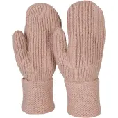 StyleBREAKER Fäustlinge "Strick Fäustlinge mit gemustertem Bund" 1 Stk.