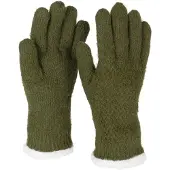 StyleBREAKER Strickhandschuhe "Strickhandschuhe mit Reiskornmuster und Fleece" 2 Stk.