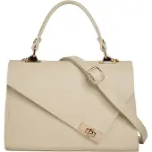 Cluty Henkeltasche echt Leder, Made in Italy