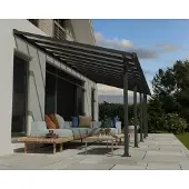 Canopia Aluminium Terrassenüberdachung Olympia Anthrazit 295x860x305 cm