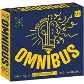 Kangur Gra Omnibus Familienspiel mit 162 Fragen, zwei Schwierigkeitsgraden, 18,5x17x4,5cm, ab 9 Jahren