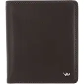 Golden Head Leder Geldbörse Polo RFID Protect Kombischeintasche 1230 Dunkelbraun