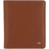 Golden Head Leder Geldbörse Polo RFID Protect Kombischeintasche 1230 Cognac braun